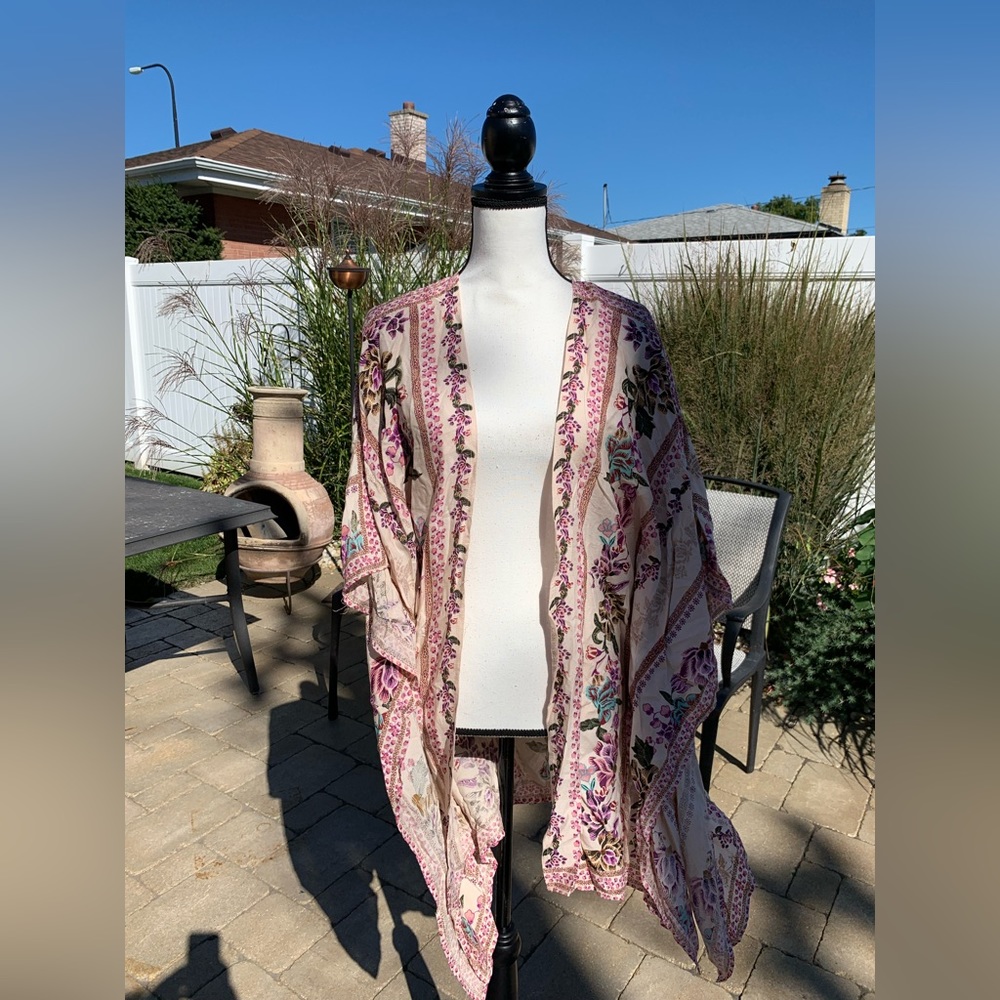 Jopna floral cardigan one size